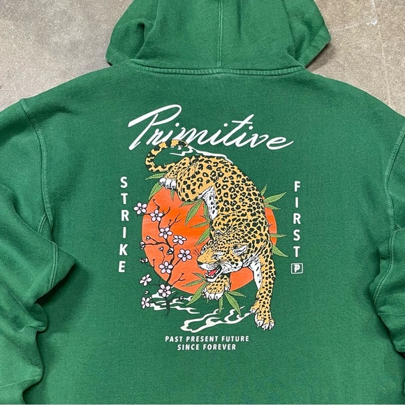 Primitive Skateboarding Ginza Pullover Hoodie Sweatshirt - Picture 4 of 7